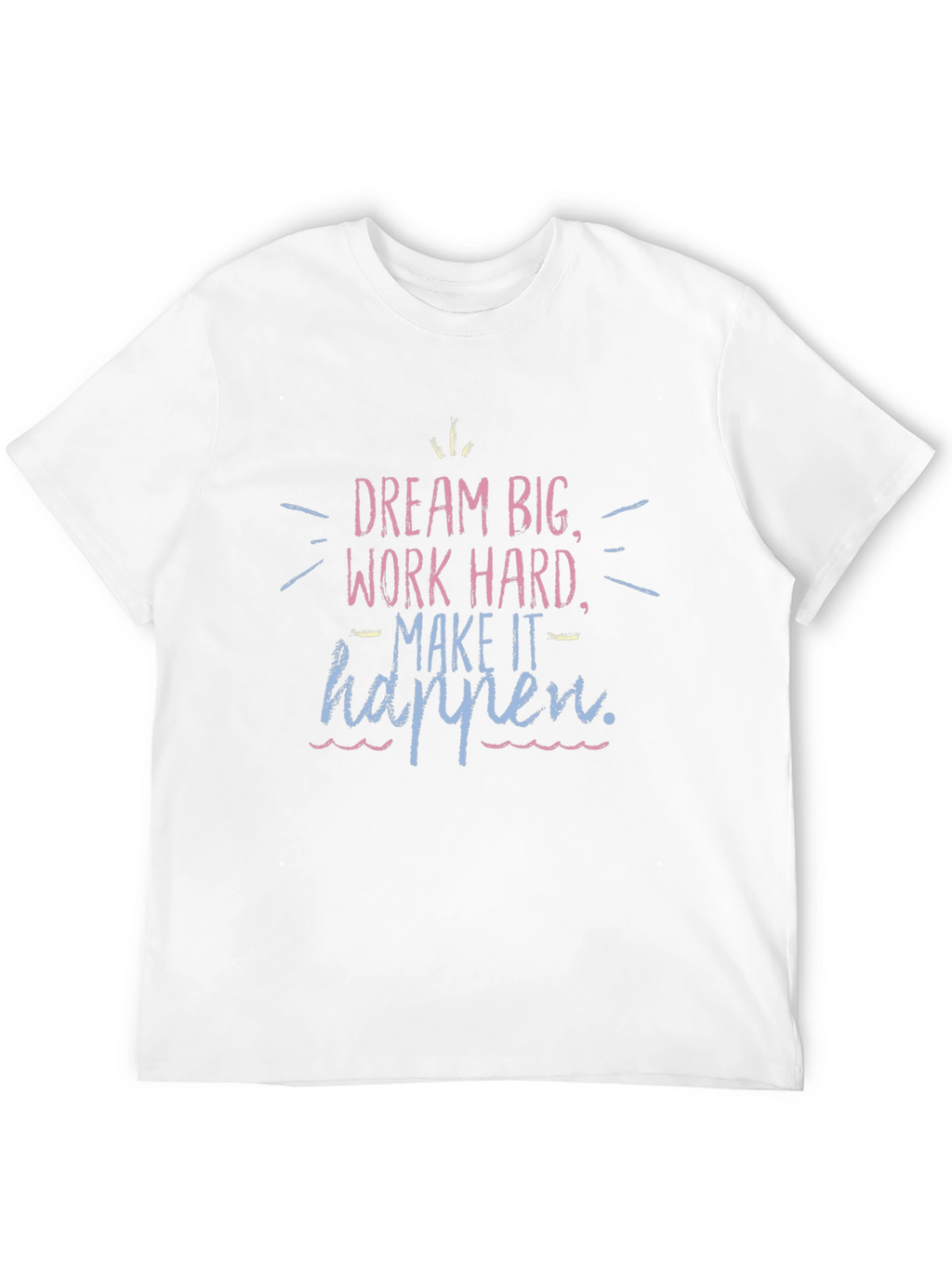 Dream Big Graphic Tee - Black Casual Shirt