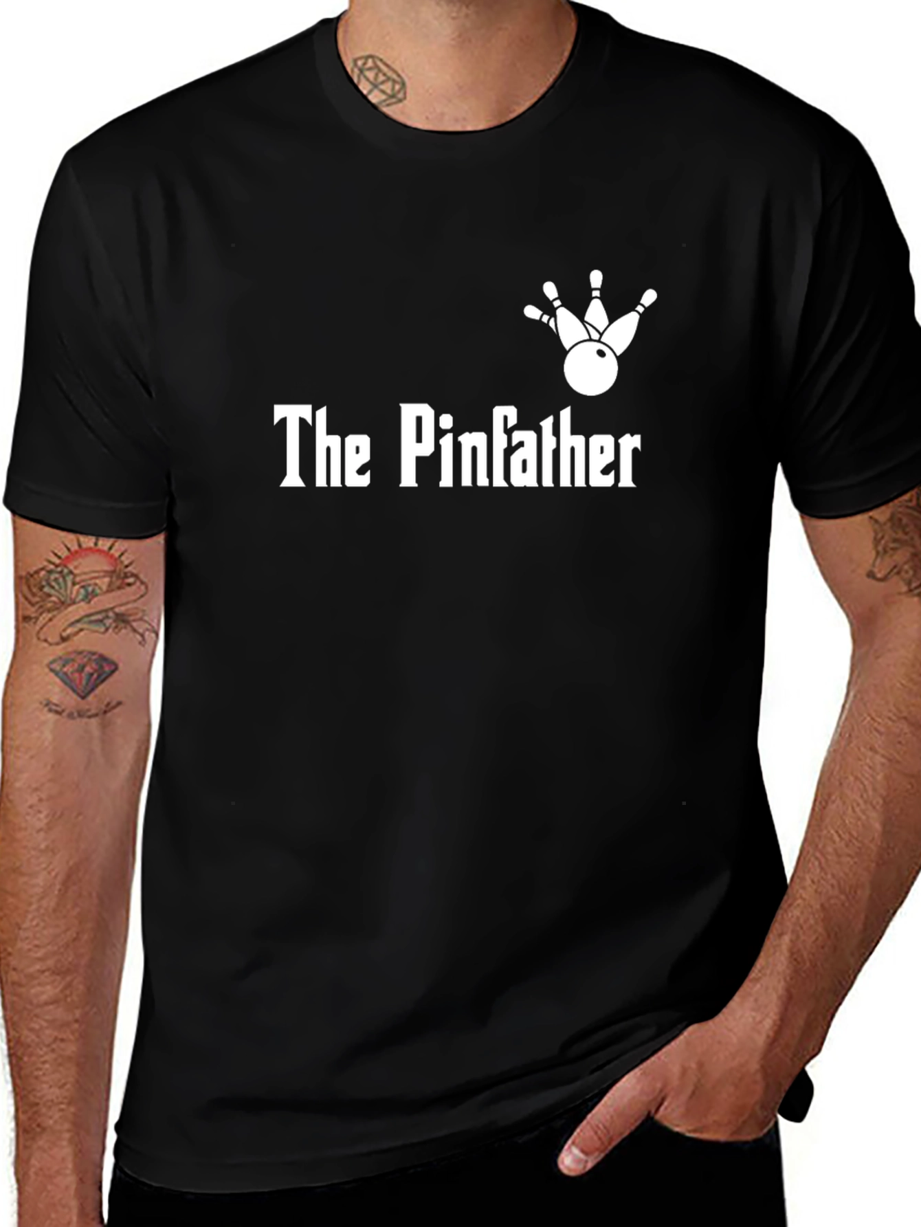 The Pinfather Bowling T-Shirt - Strike Humor!