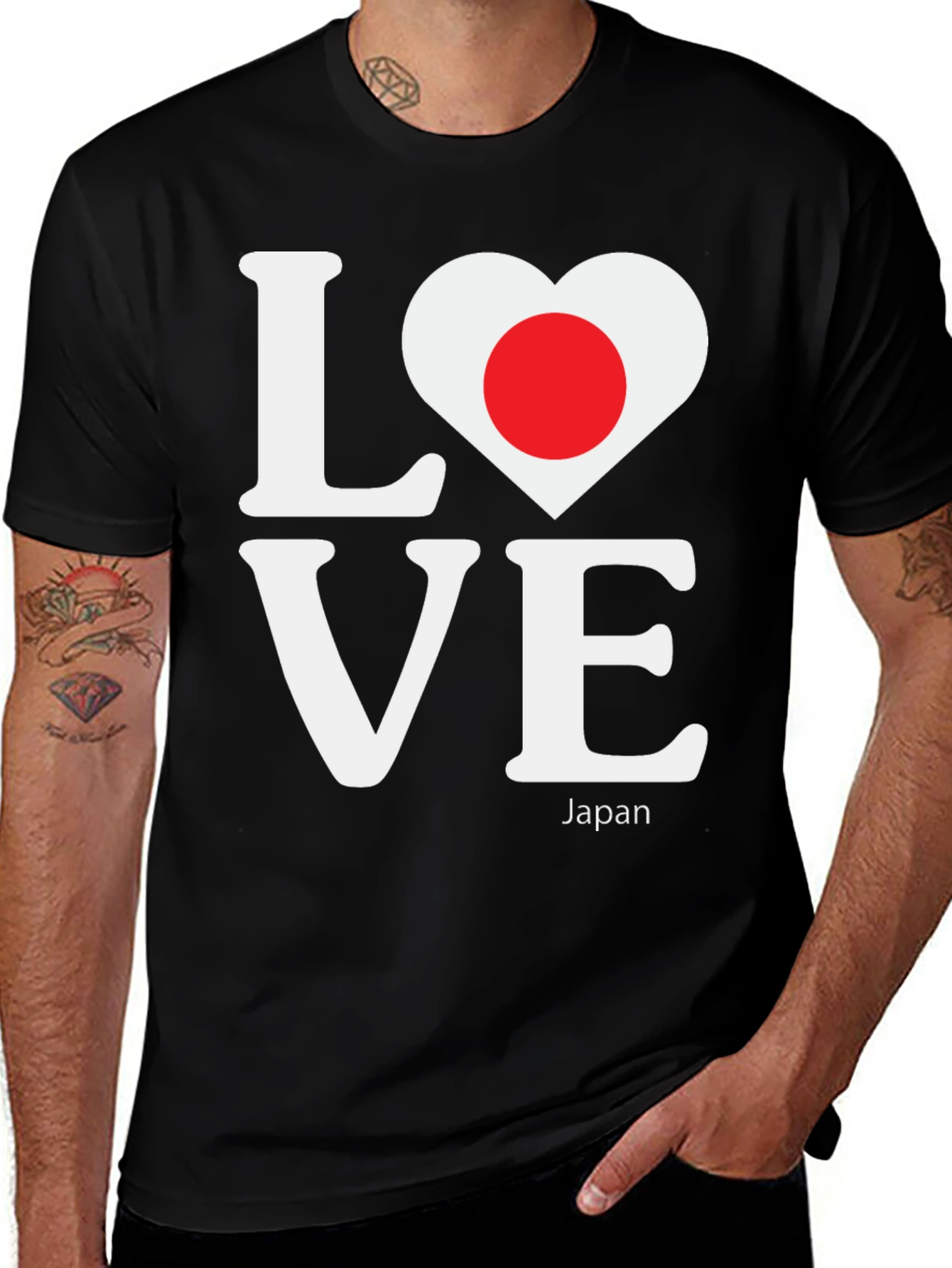 Love Japan Graphic Tee - Stylish & Comfortable