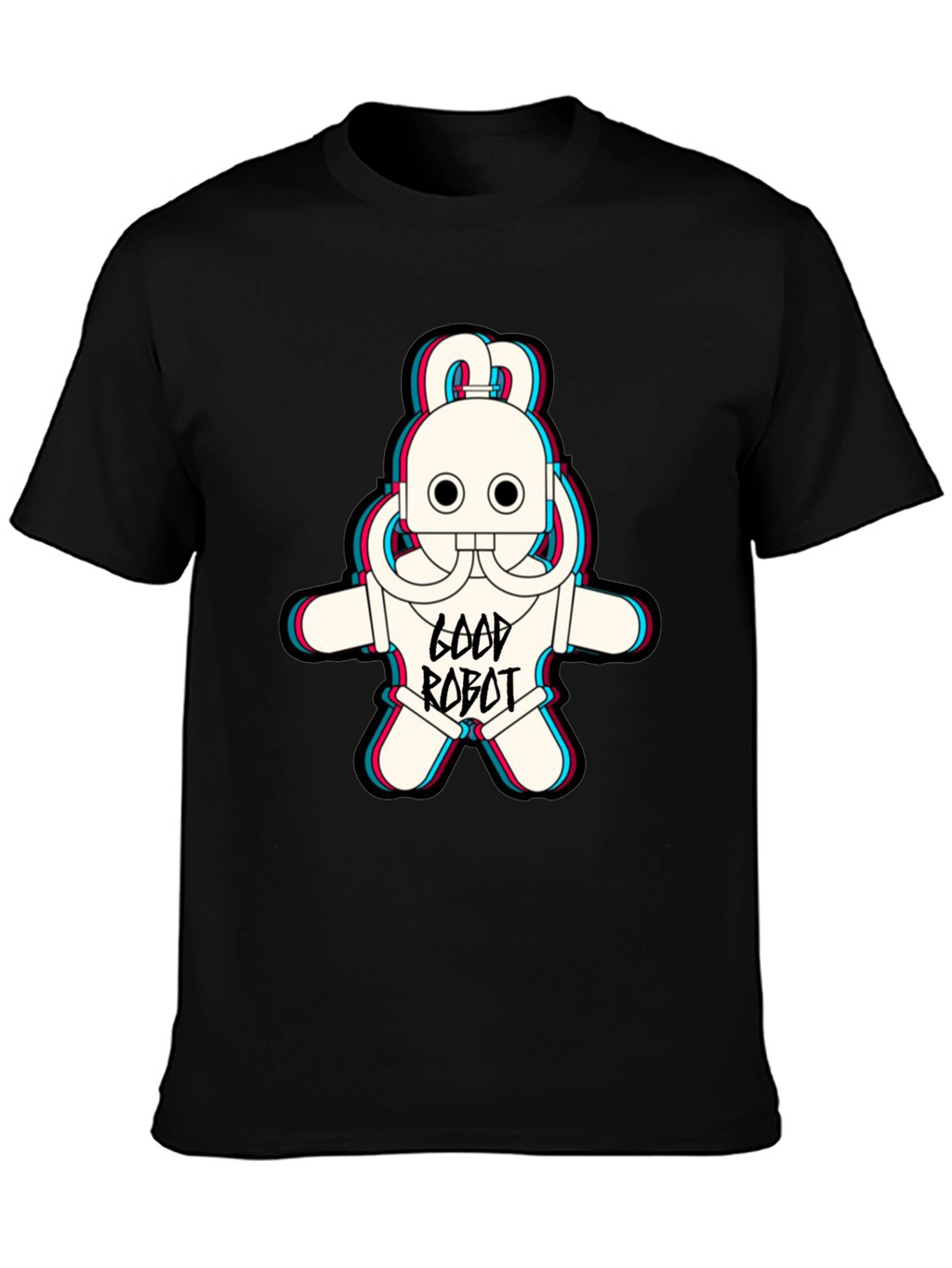 Good Robot Black T-Shirt