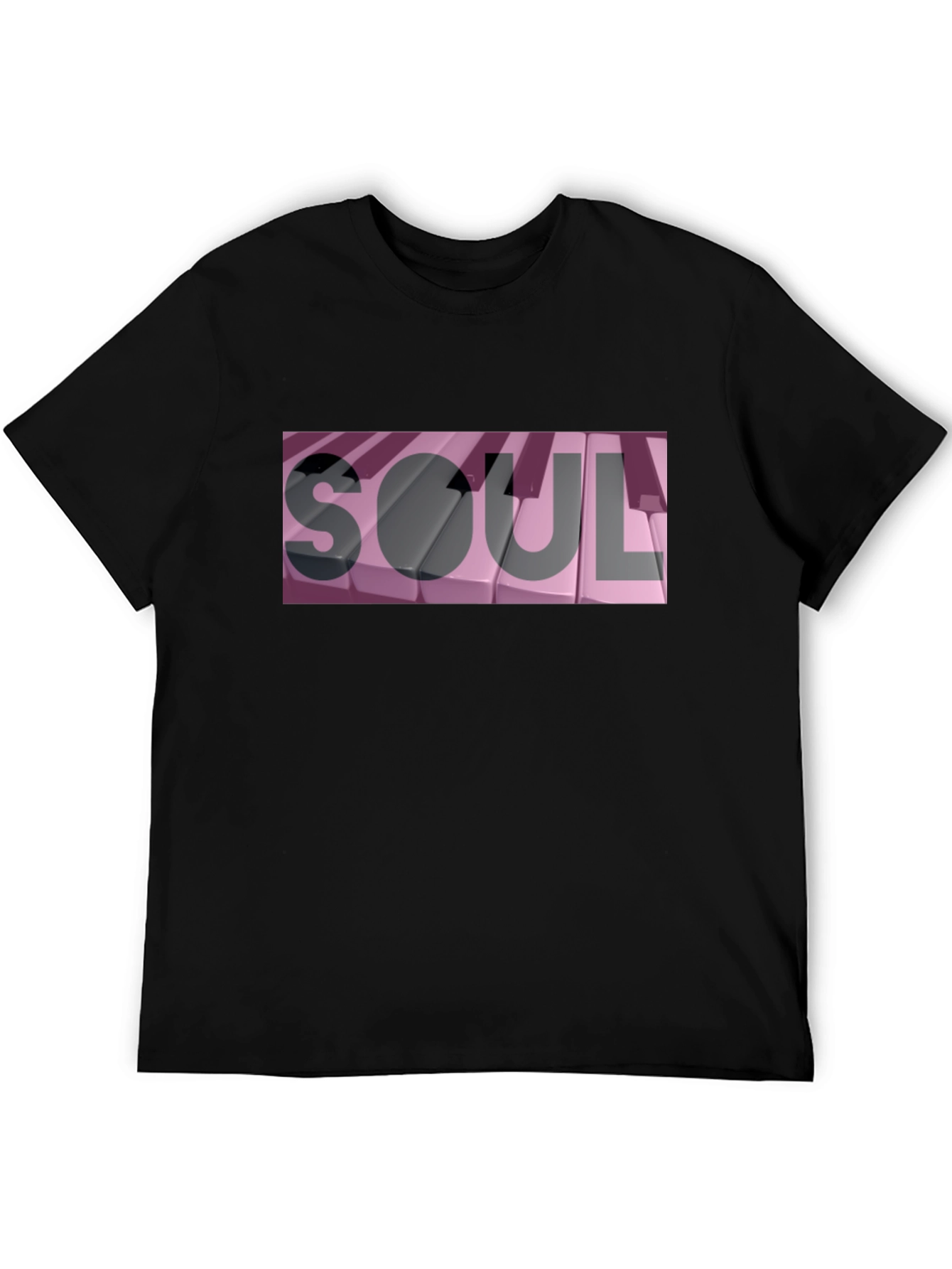 Soul Piano Keys Graphic T-Shirt