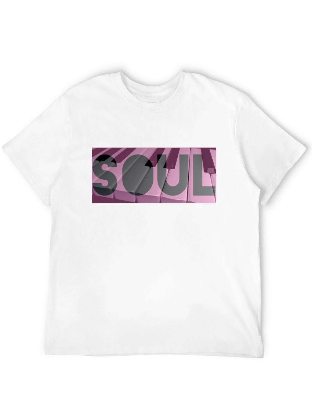 Soul Piano Keys Graphic T-Shirt