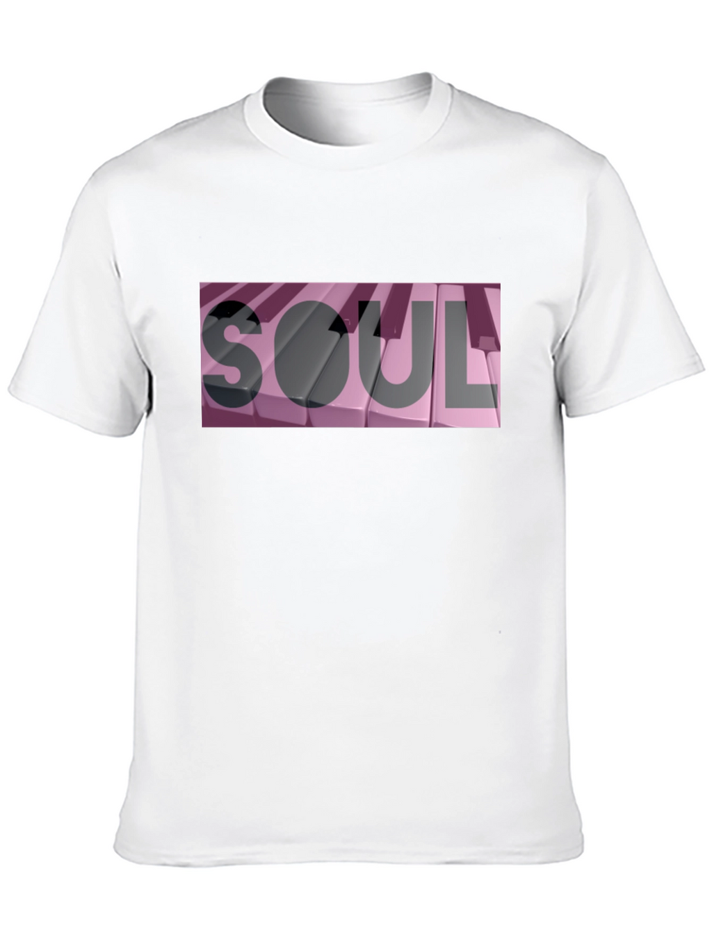 Soul Piano Keys Graphic T-Shirt