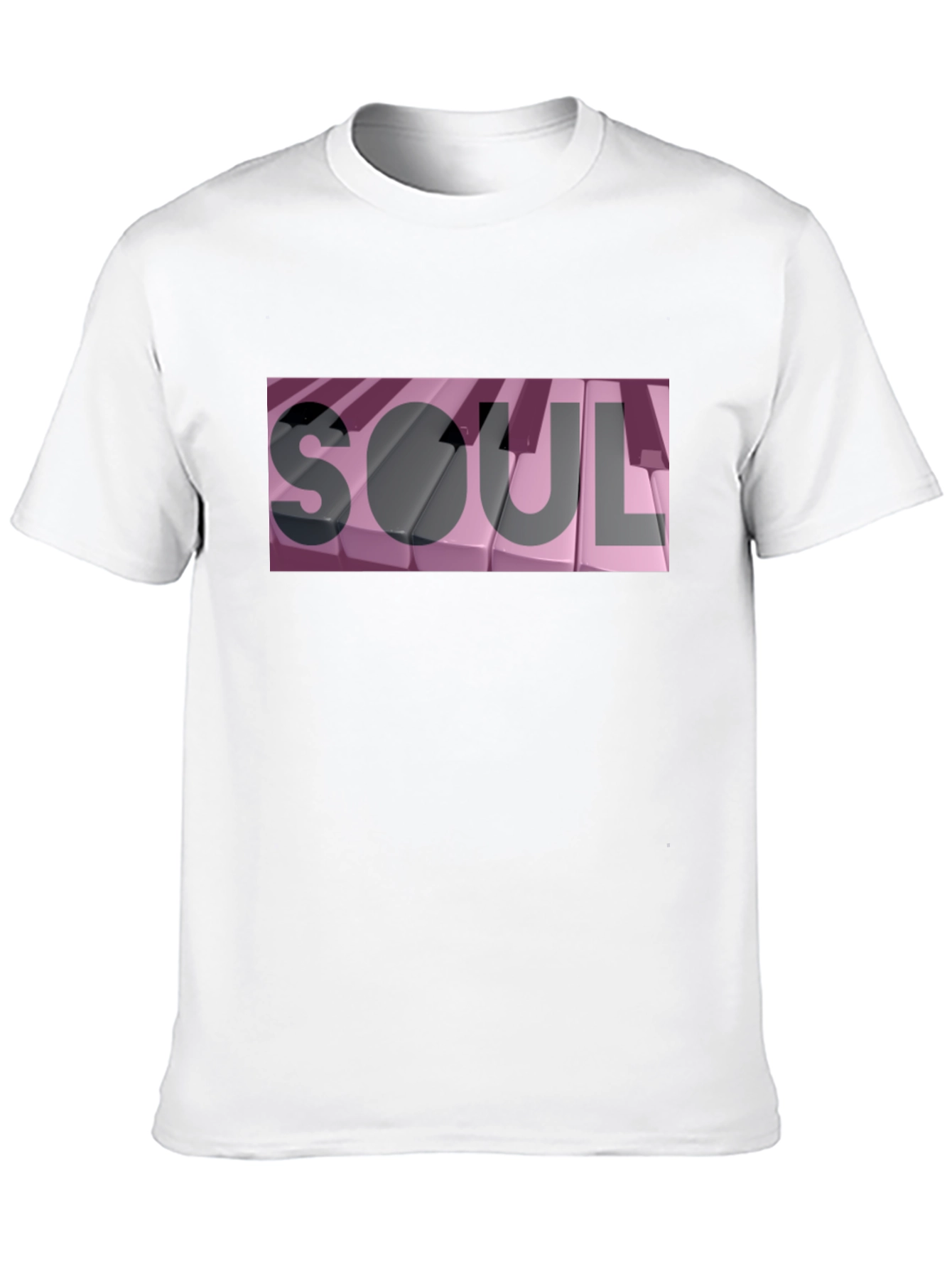 Soul Piano Keys Graphic T-Shirt