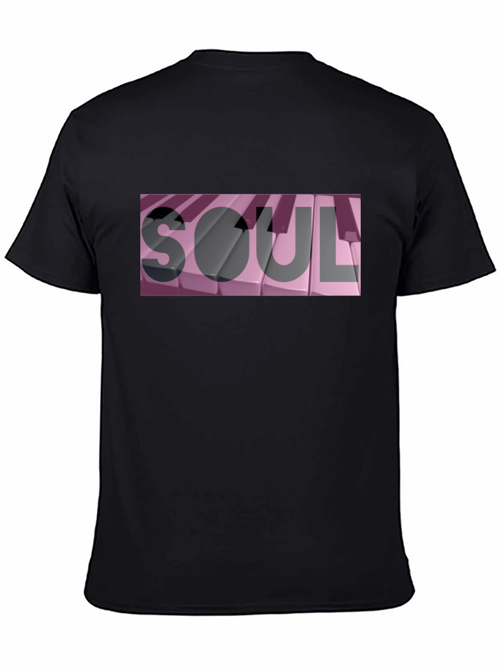 Soul Piano Keys Graphic T-Shirt