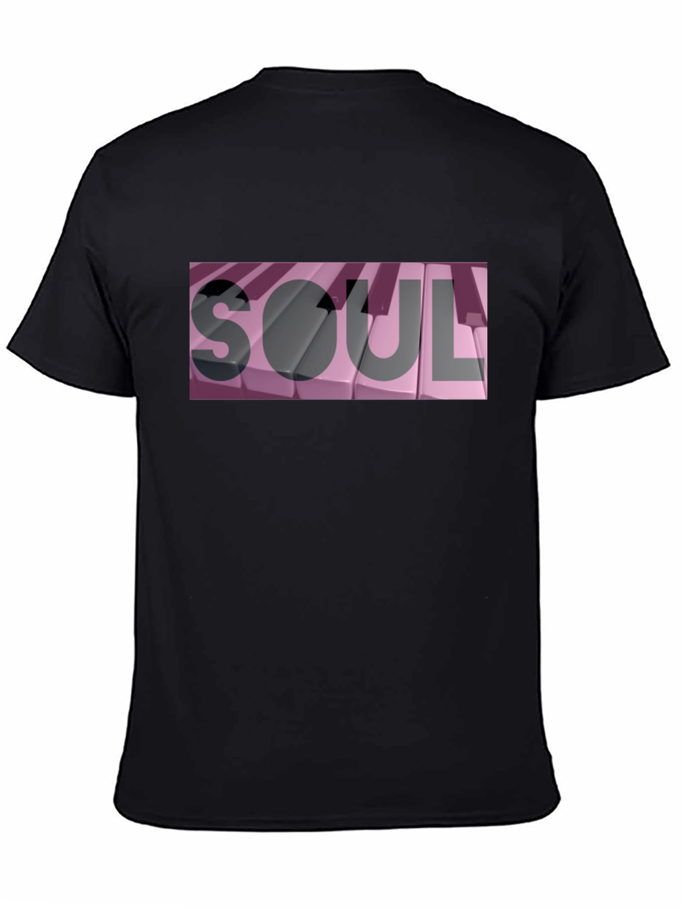 Soul Piano Keys Graphic T-Shirt