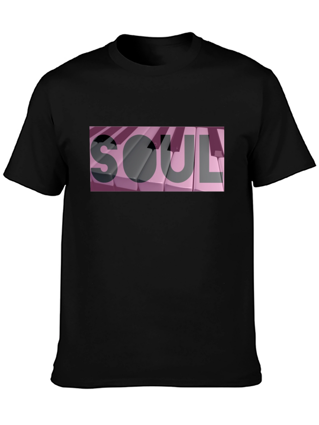 Soul Piano Keys Graphic T-Shirt