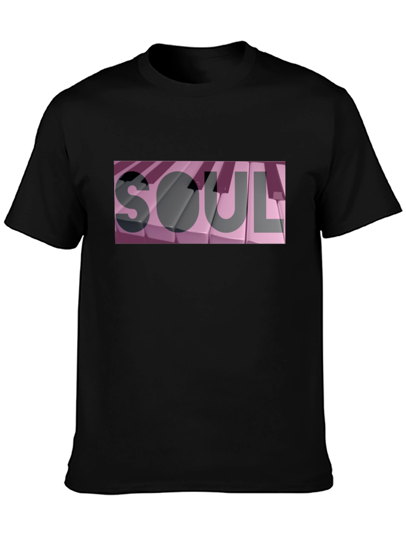 Soul Piano Keys Graphic T-Shirt