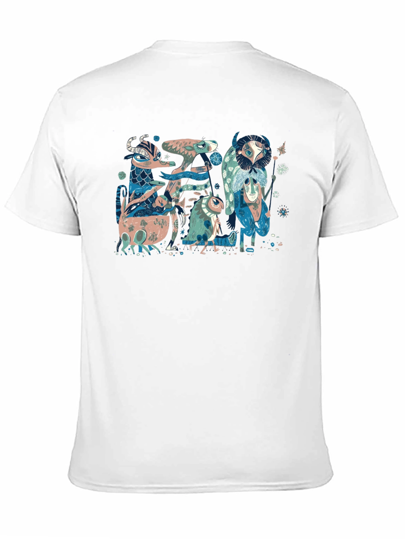 Fantasy Creature Graphic Tee - Unique Design