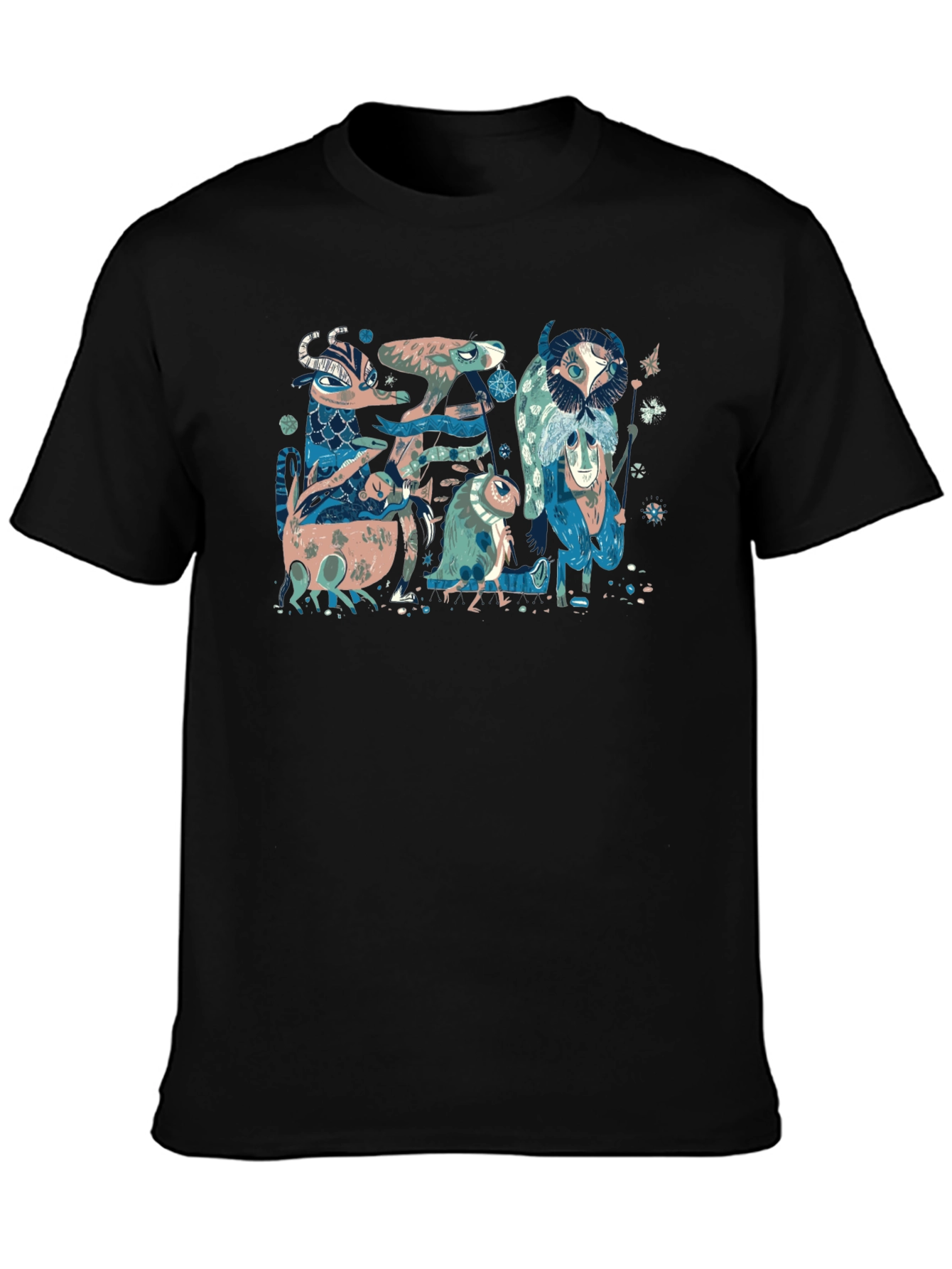 Fantasy Creature Graphic Tee - Unique Design