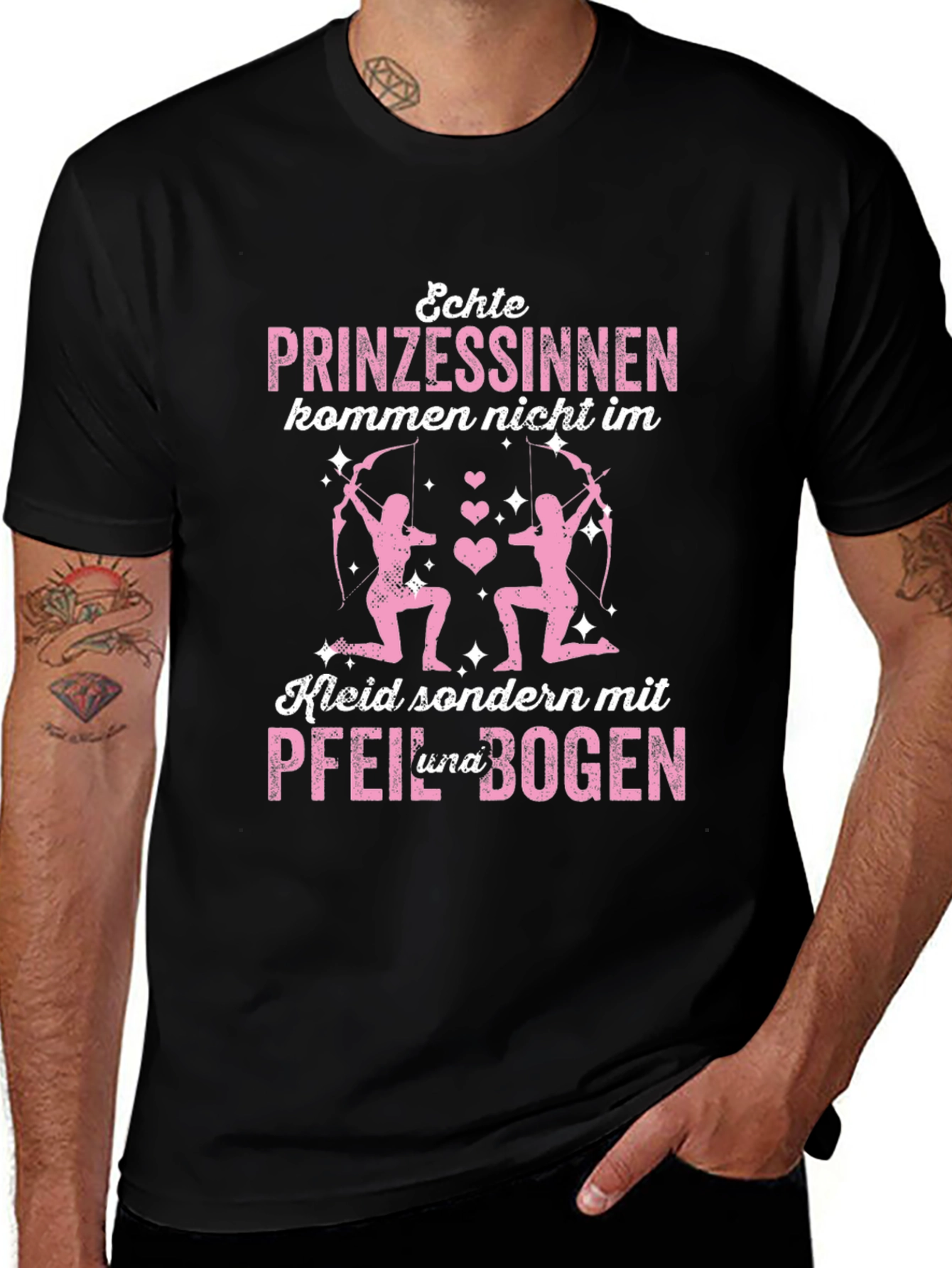 Archer Princess T-Shirt - German Text