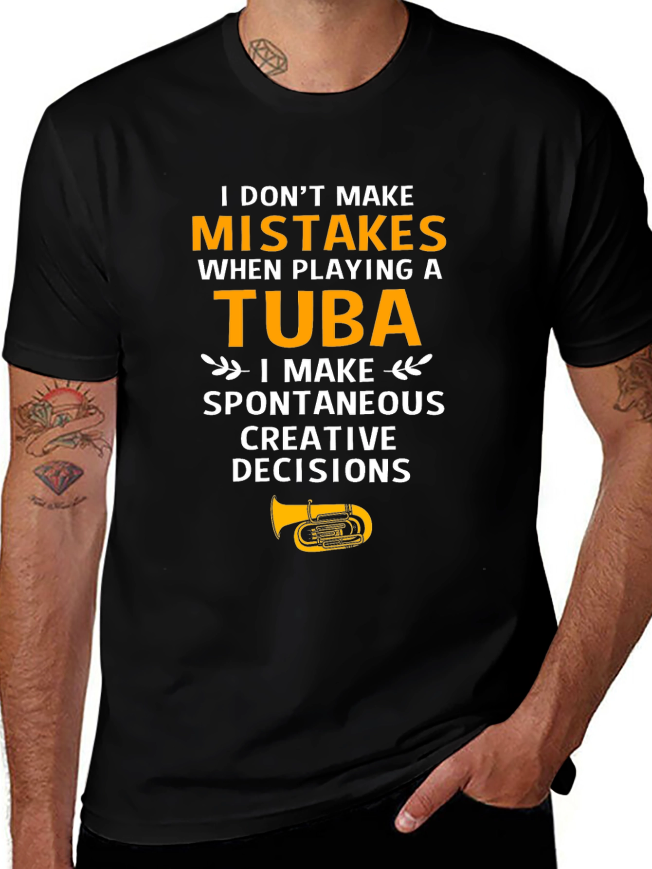 Funny Tuba Player T-Shirt