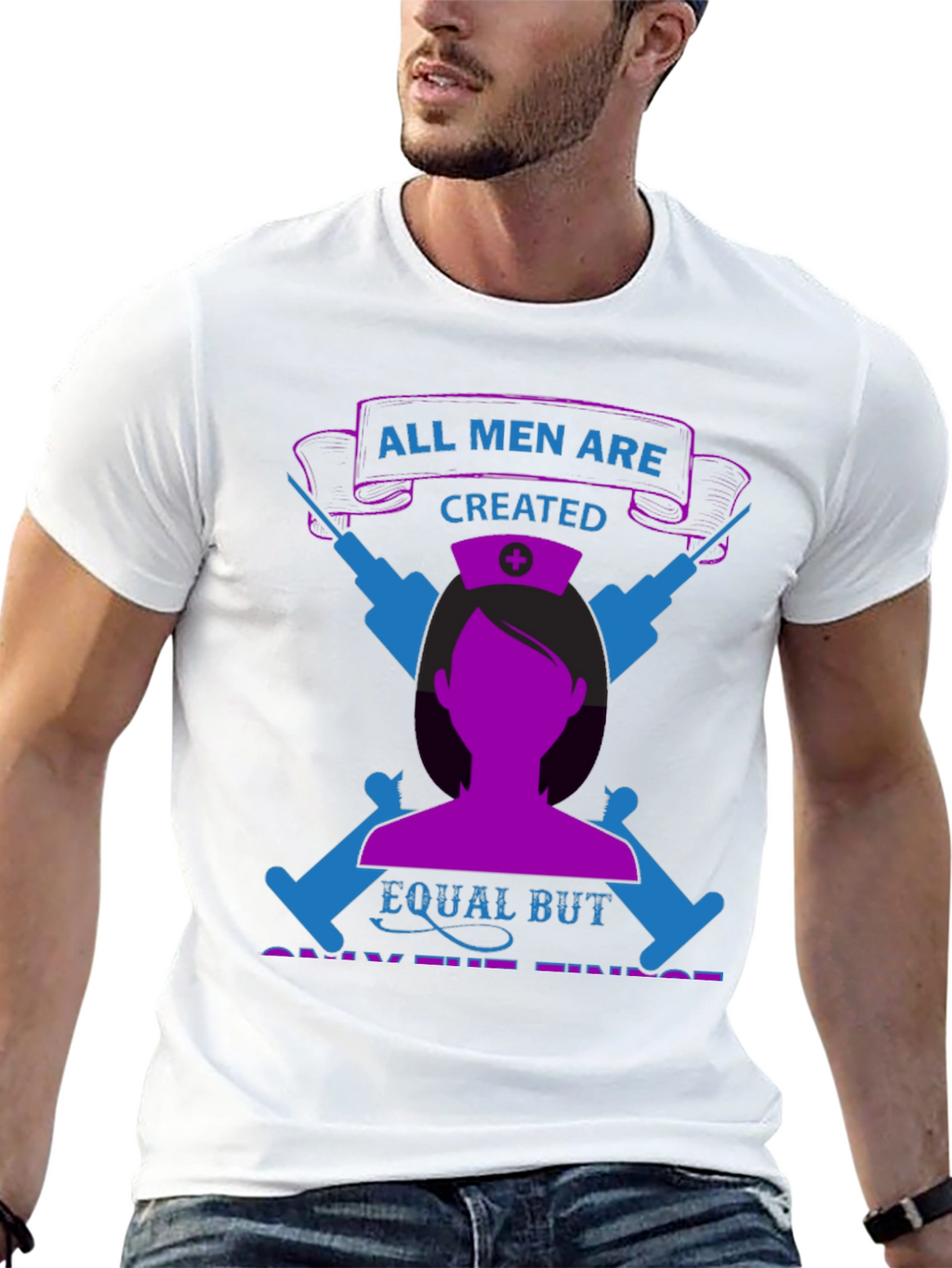 Nurse Pride T-Shirt - All Men Are Created Equal
