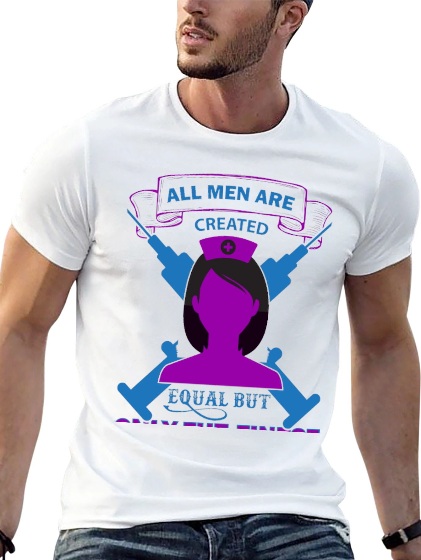Nurse Pride T-Shirt - All Men Are Created Equal