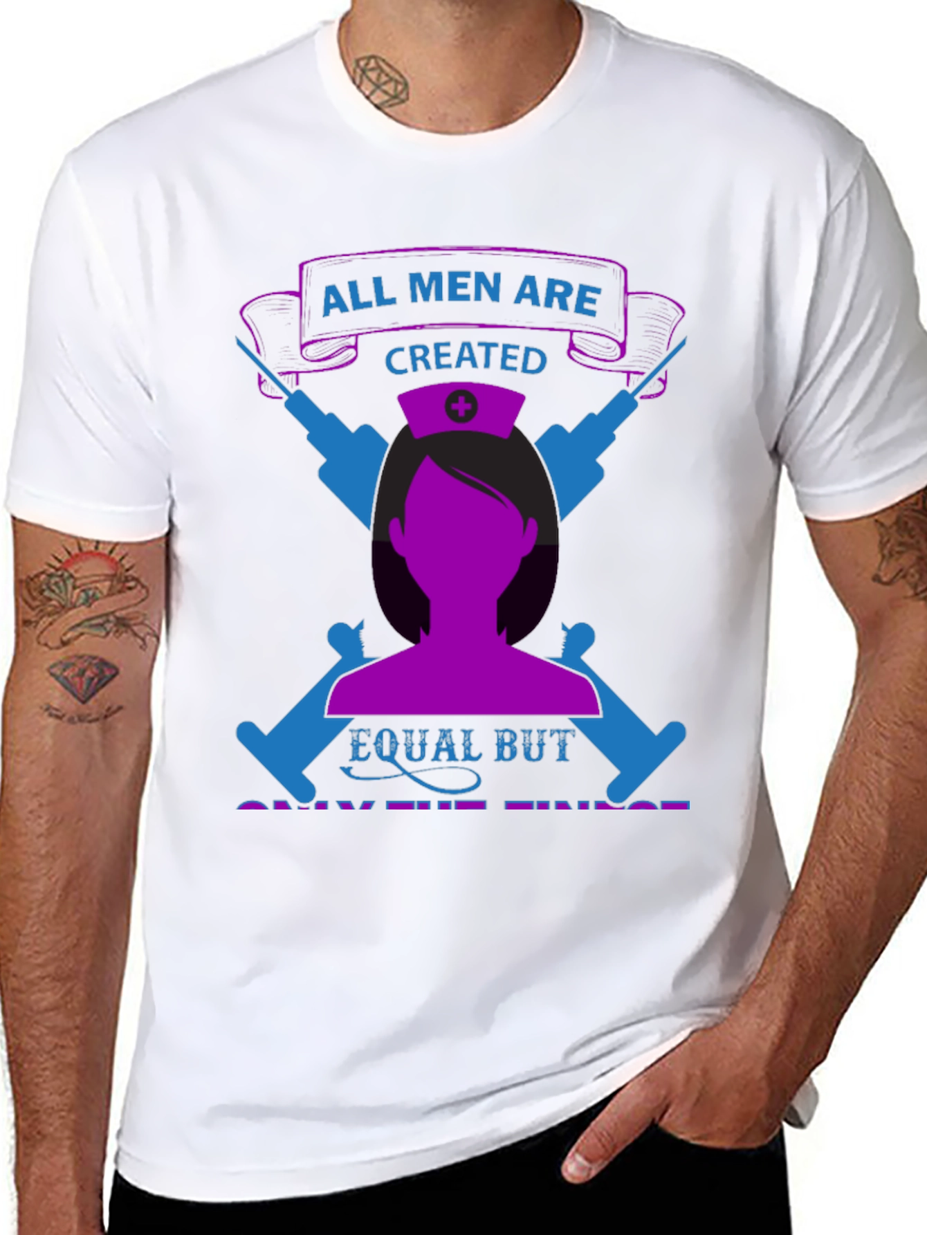 Nurse Pride T-Shirt - All Men Are Created Equal