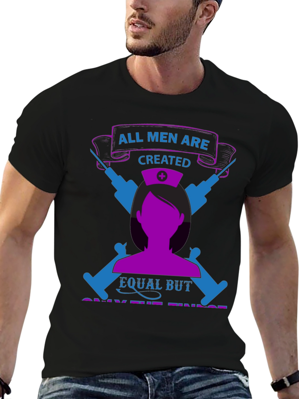 Nurse Pride T-Shirt - All Men Are Created Equal