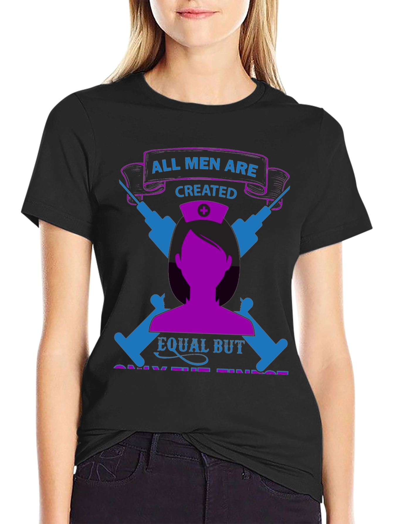 Nurse Pride T-Shirt - All Men Are Created Equal
