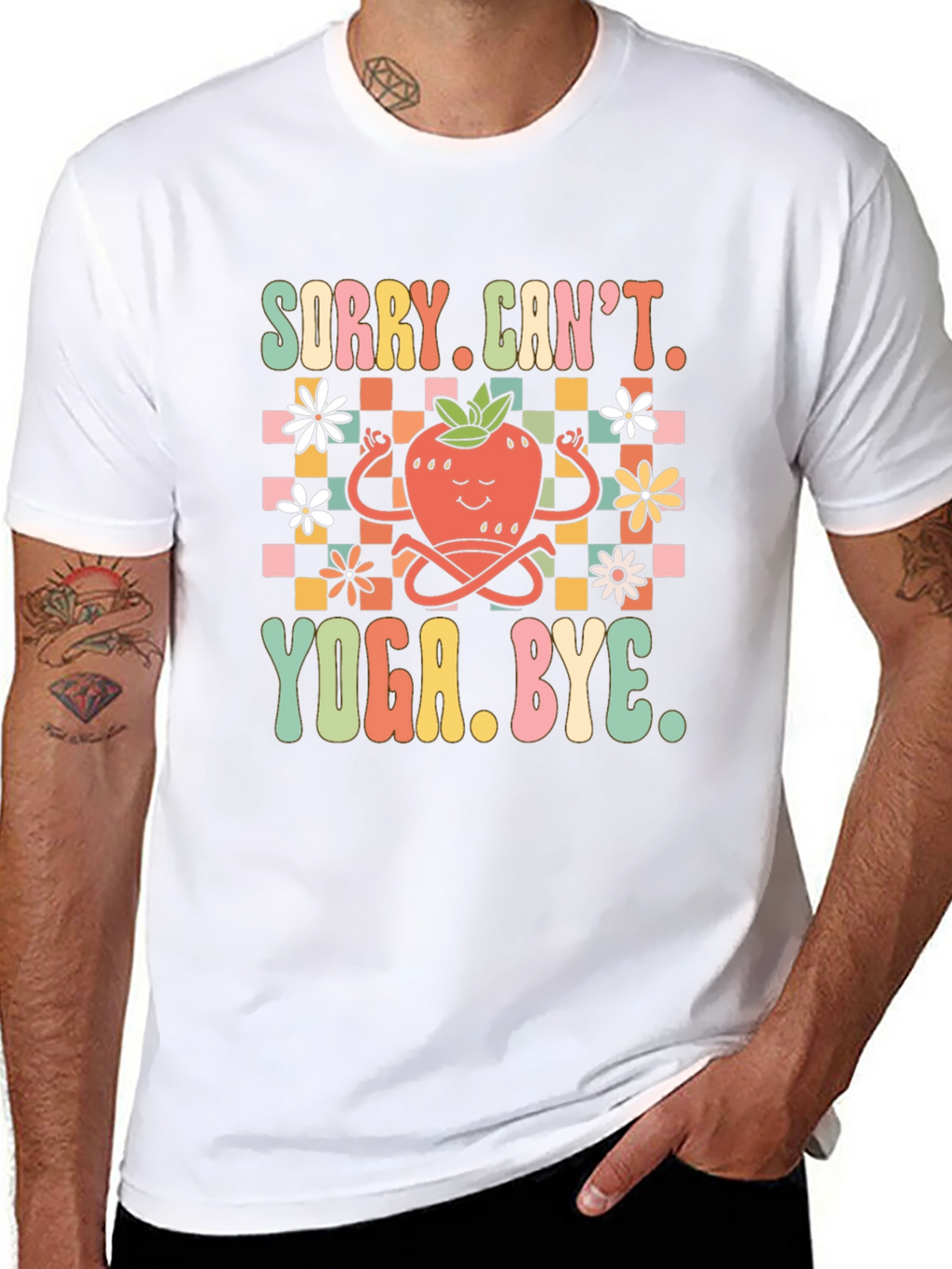 Sorry Cant. Yoga. Bye. Funny T-Shirt