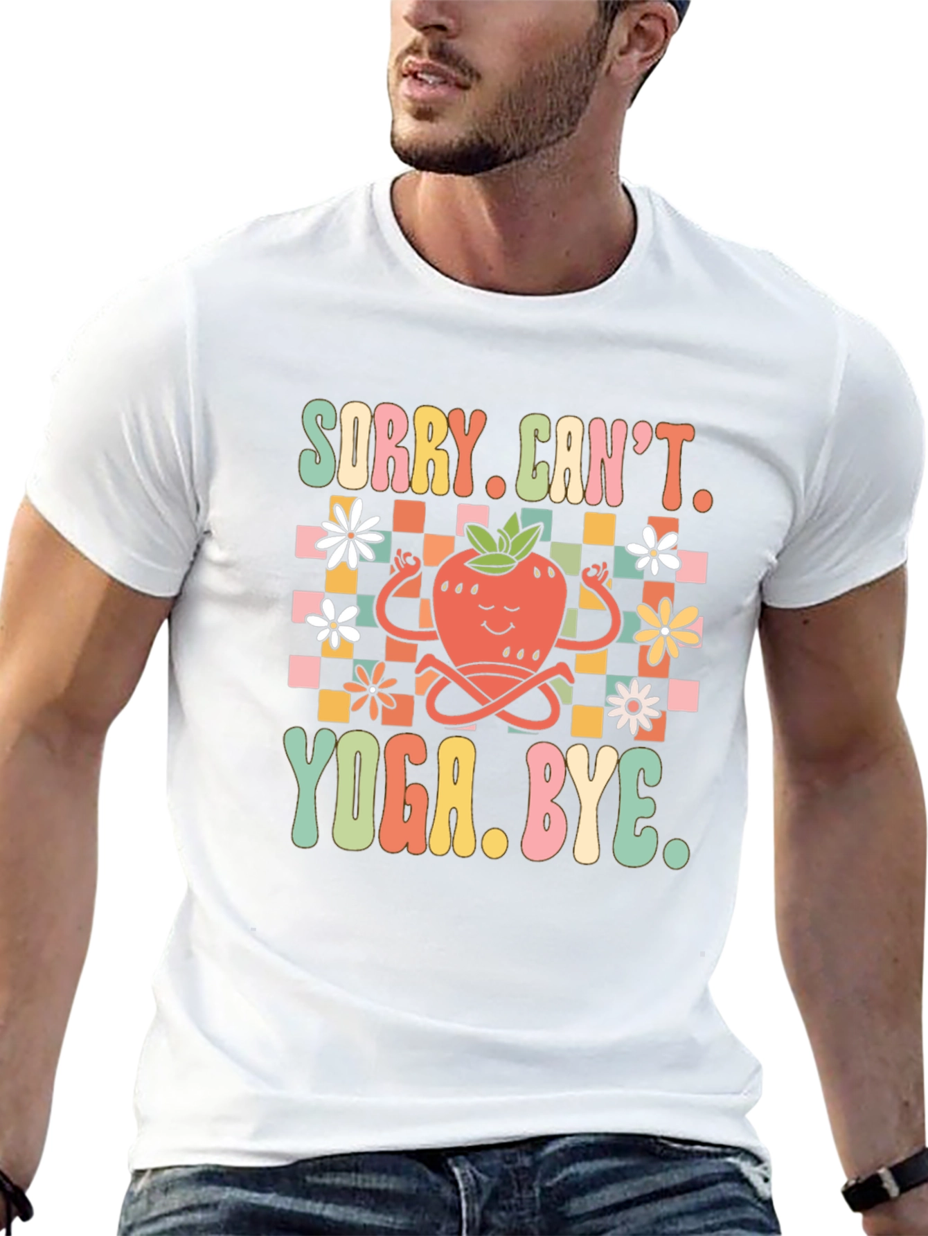 Sorry Cant. Yoga. Bye. Funny T-Shirt