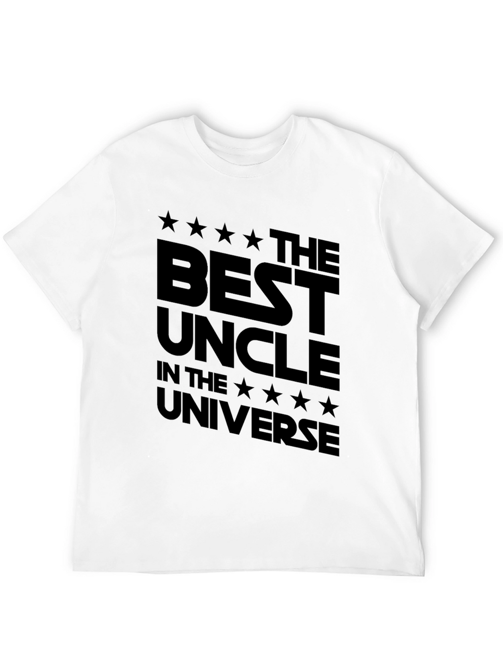 Best Uncle in the Universe T-Shirt - Black