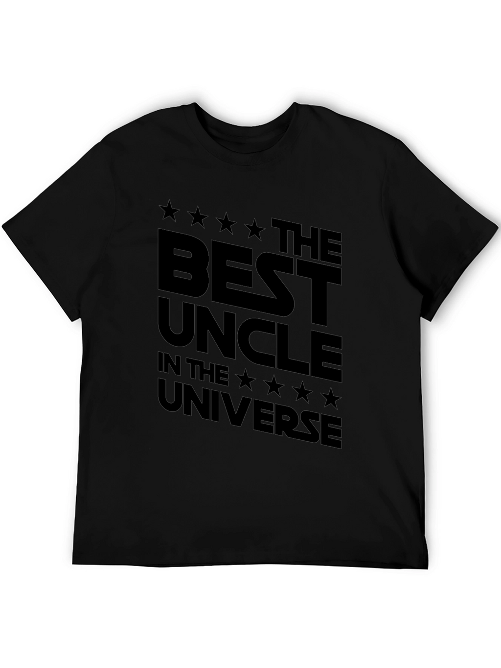 Best Uncle in the Universe T-Shirt - Black