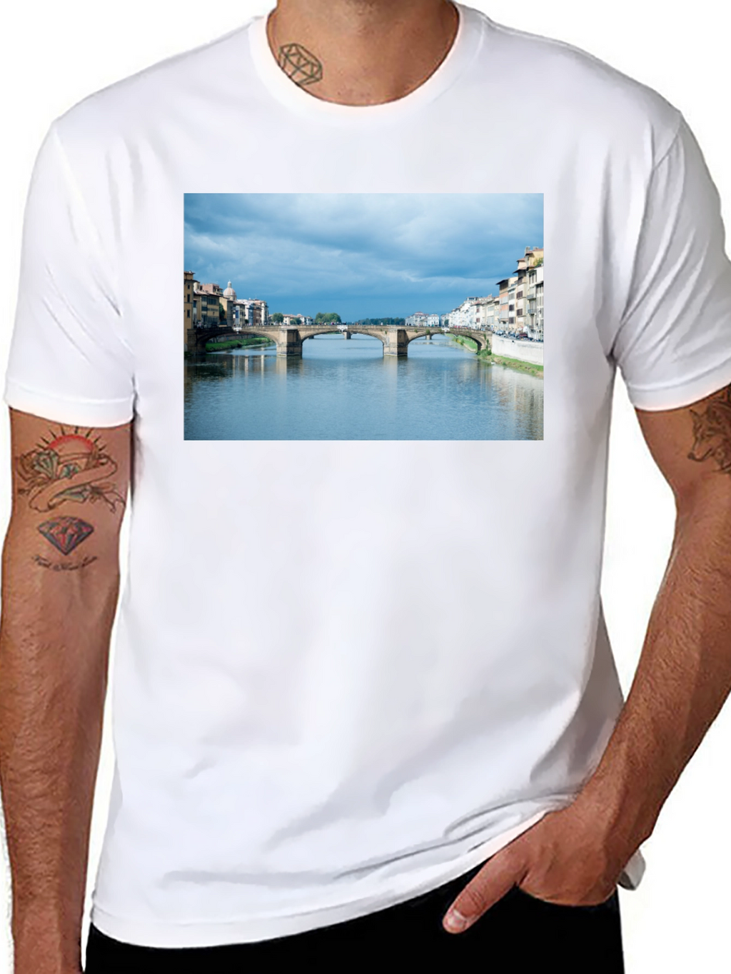 Florence Ponte Santa Trinita T-Shirt