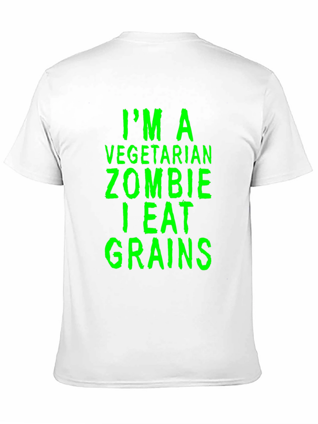 Vegetarian Zombie Grain Eater Graphic Tee