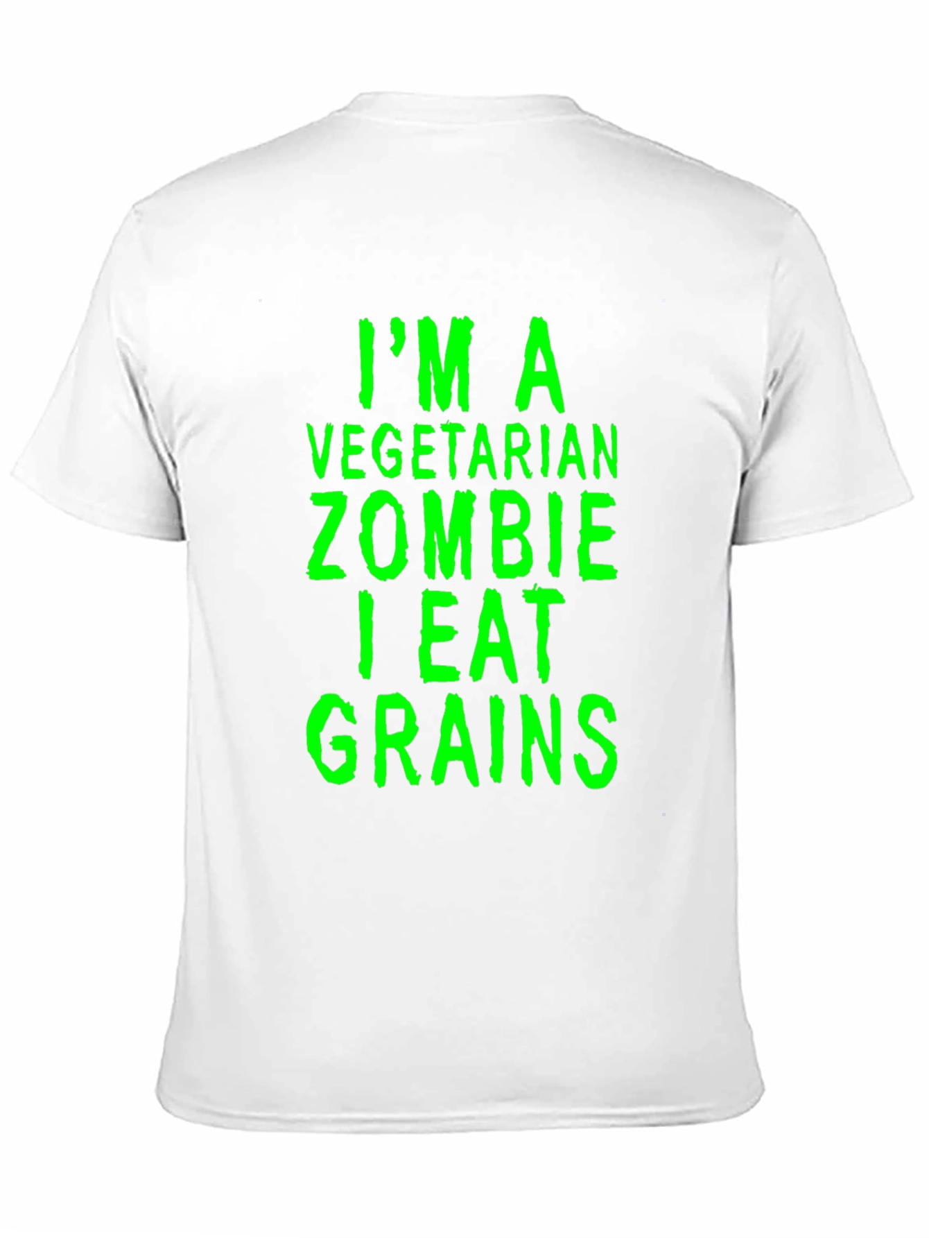 Vegetarian Zombie Grain Eater Graphic Tee