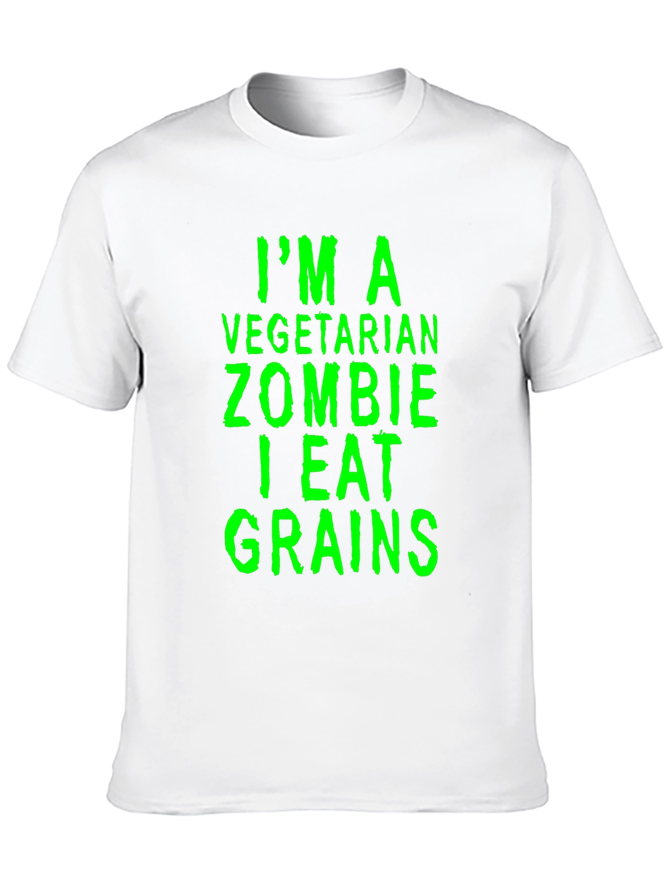Vegetarian Zombie Grain Eater Graphic Tee