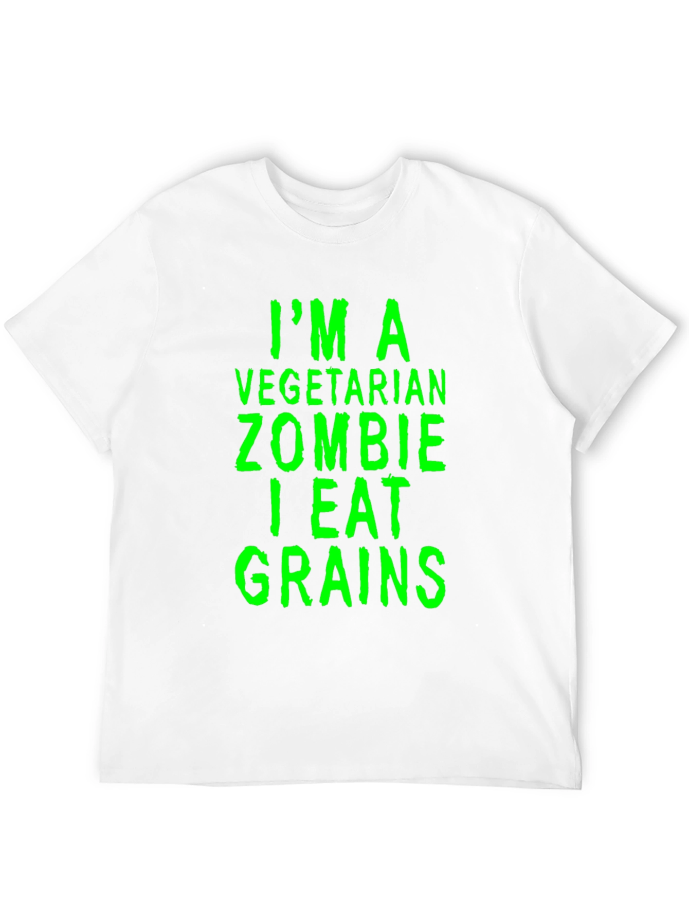 Vegetarian Zombie Grain Eater Graphic Tee