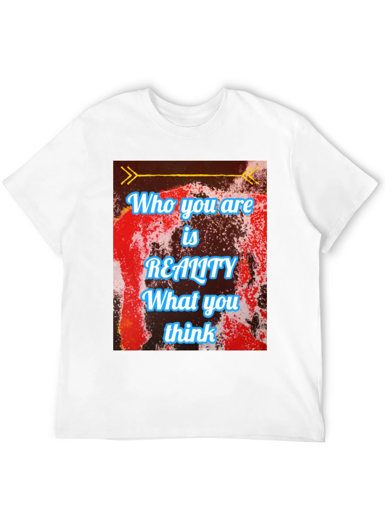 Reality Thought T-Shirt - Black Cotton Blend