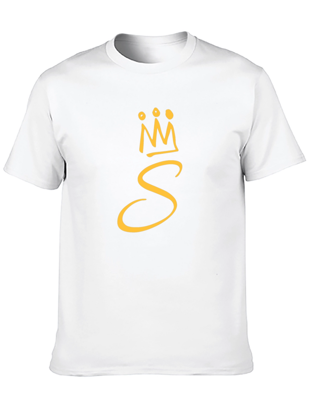 King S Graphic Tee - Black Cotton Blend