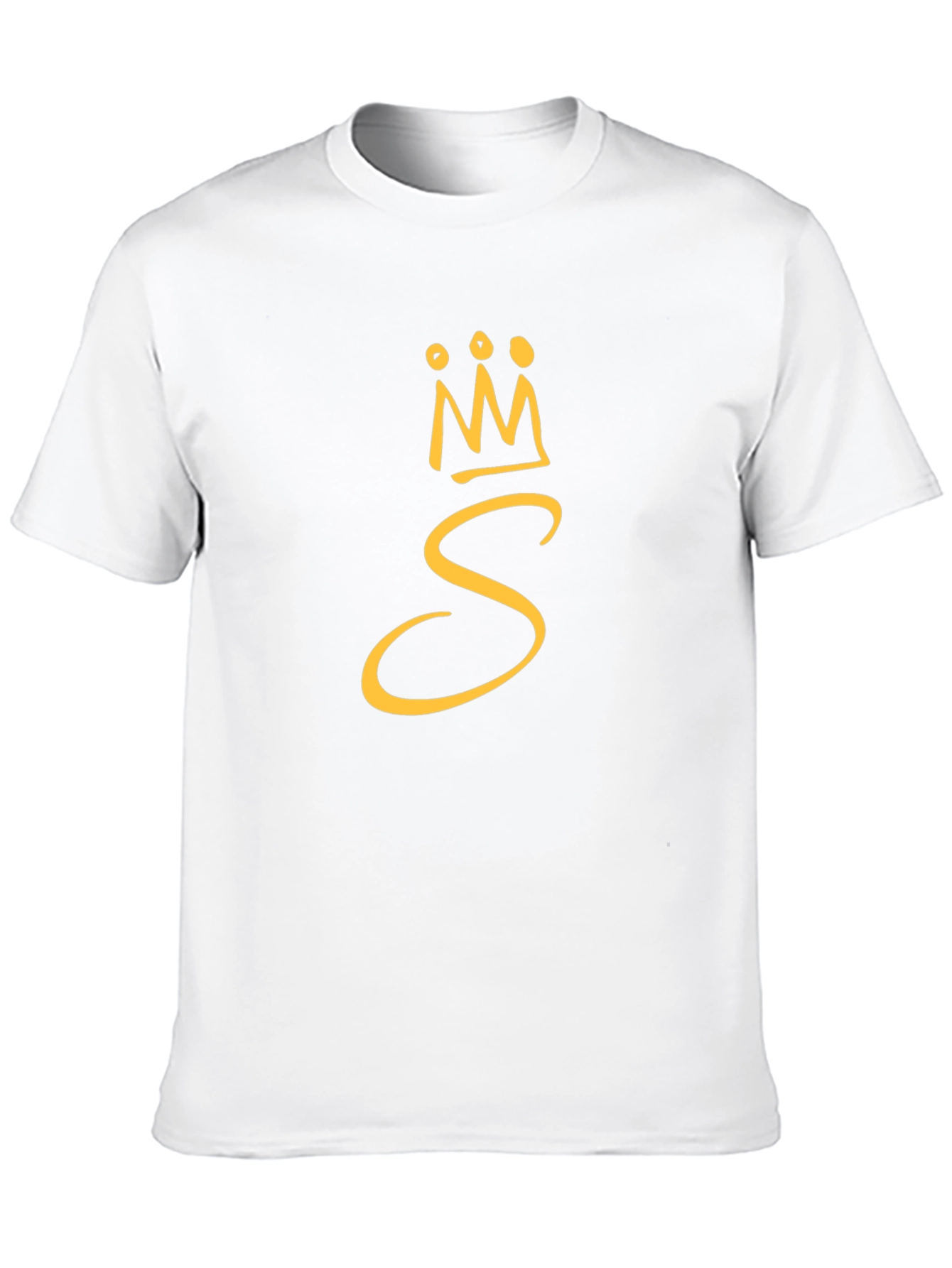 King S Graphic Tee - Black Cotton Blend