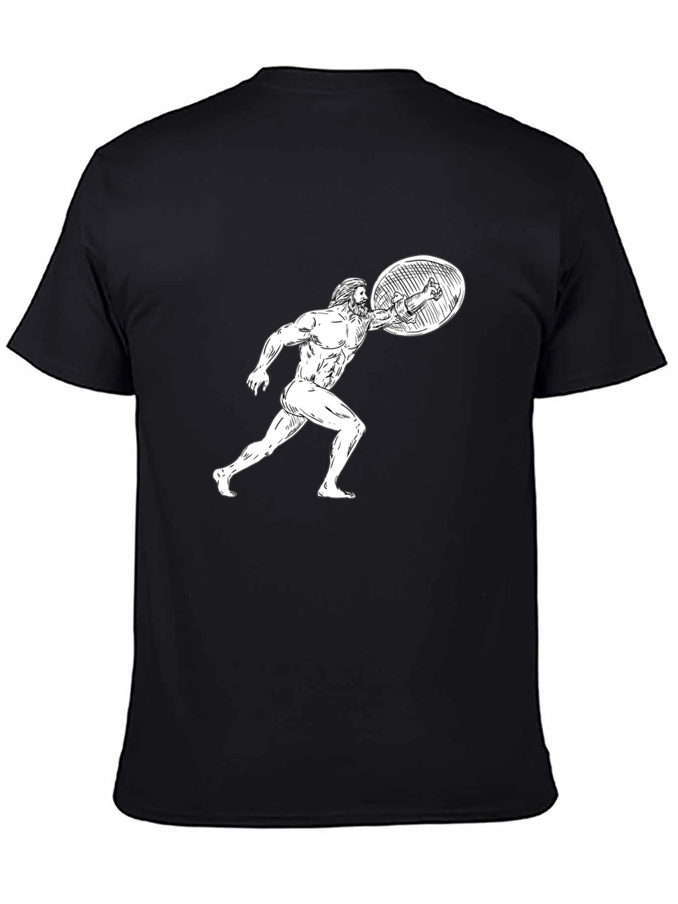 Warrior Sketch Graphic T-Shirt