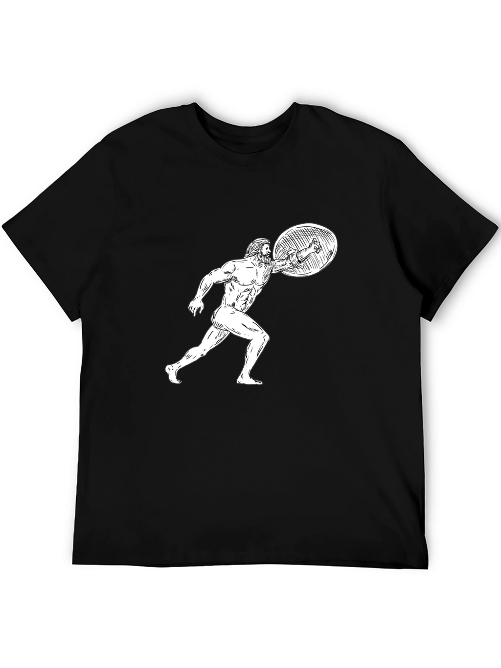 Warrior Sketch Graphic T-Shirt