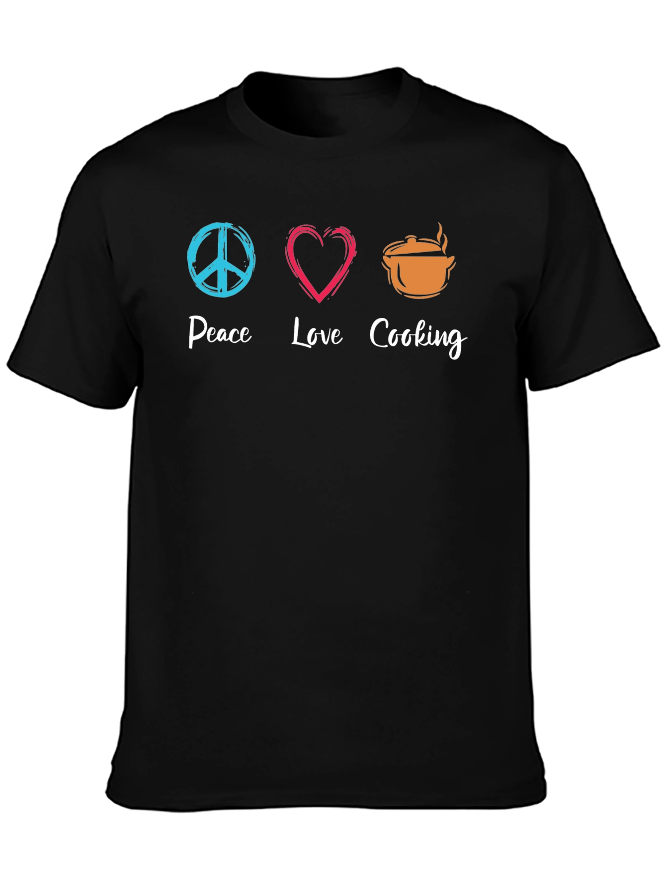 Peace Love Cooking T-Shirt