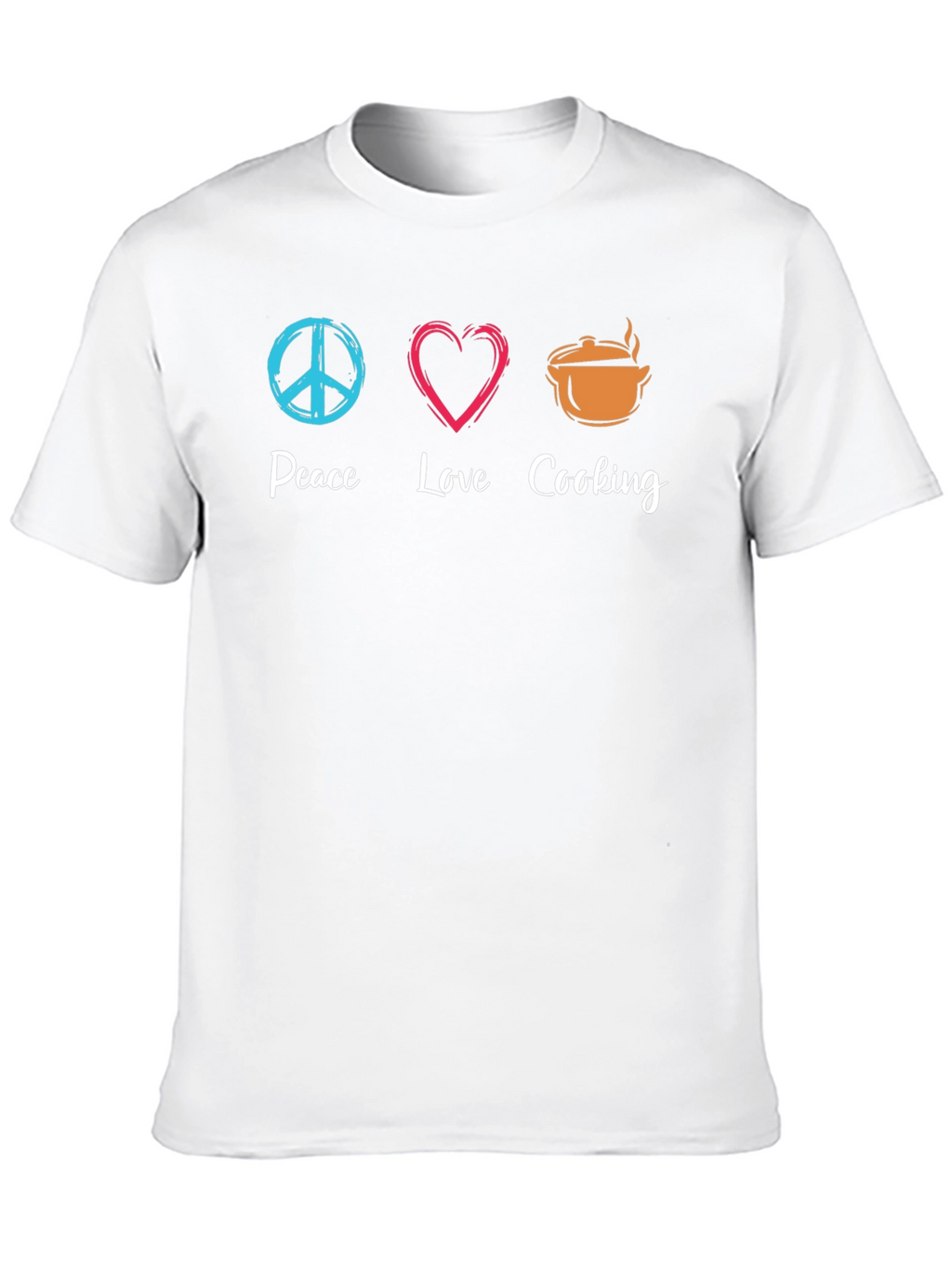 Peace Love Cooking T-Shirt