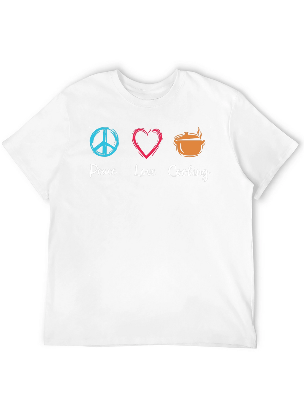 Peace Love Cooking T-Shirt