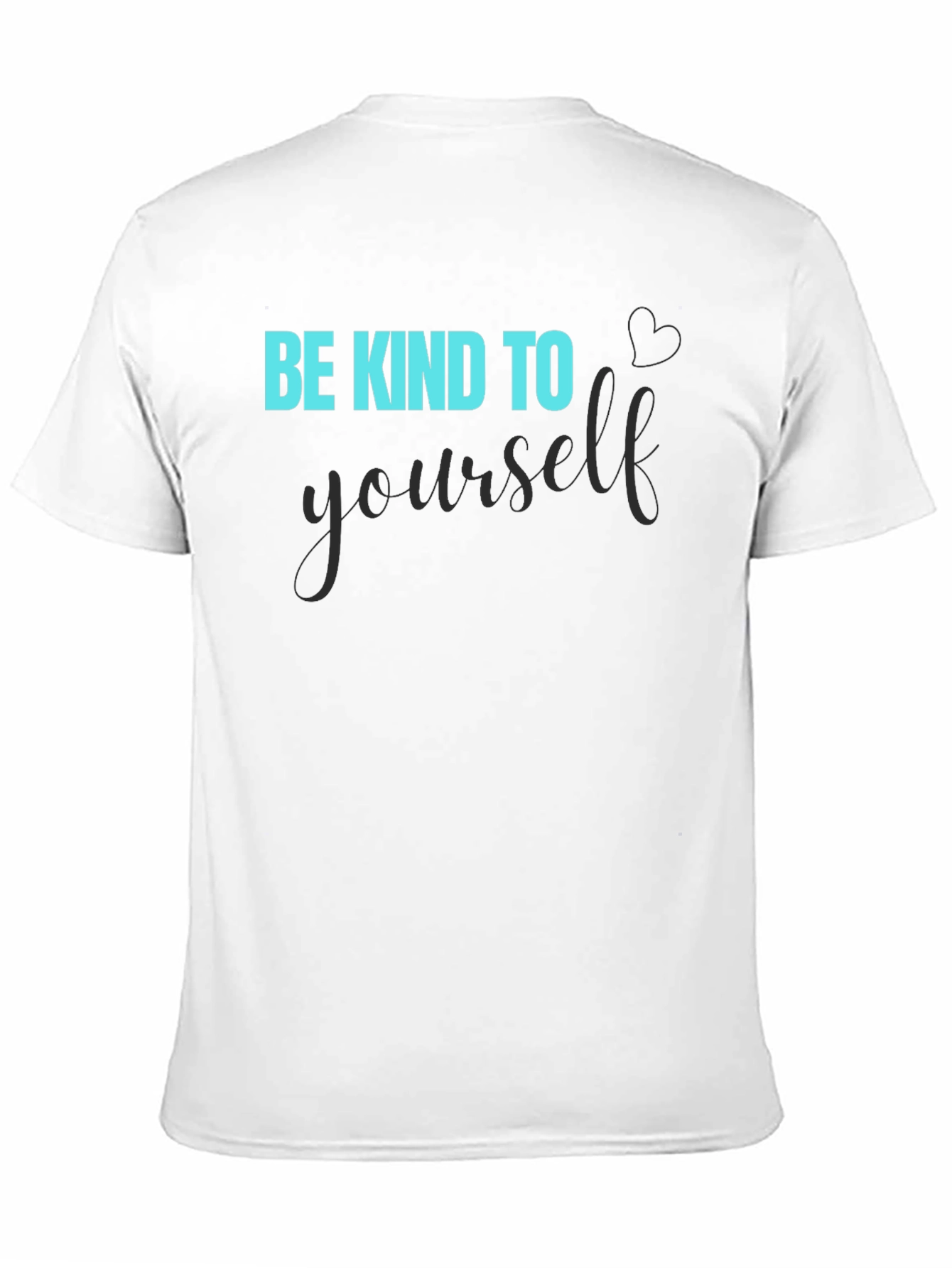 Be Kind To Yourself Black Graphic Tee