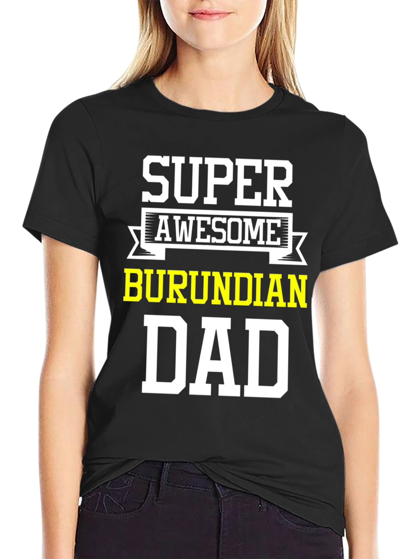 Super Awesome Burundian Dad T-Shirt