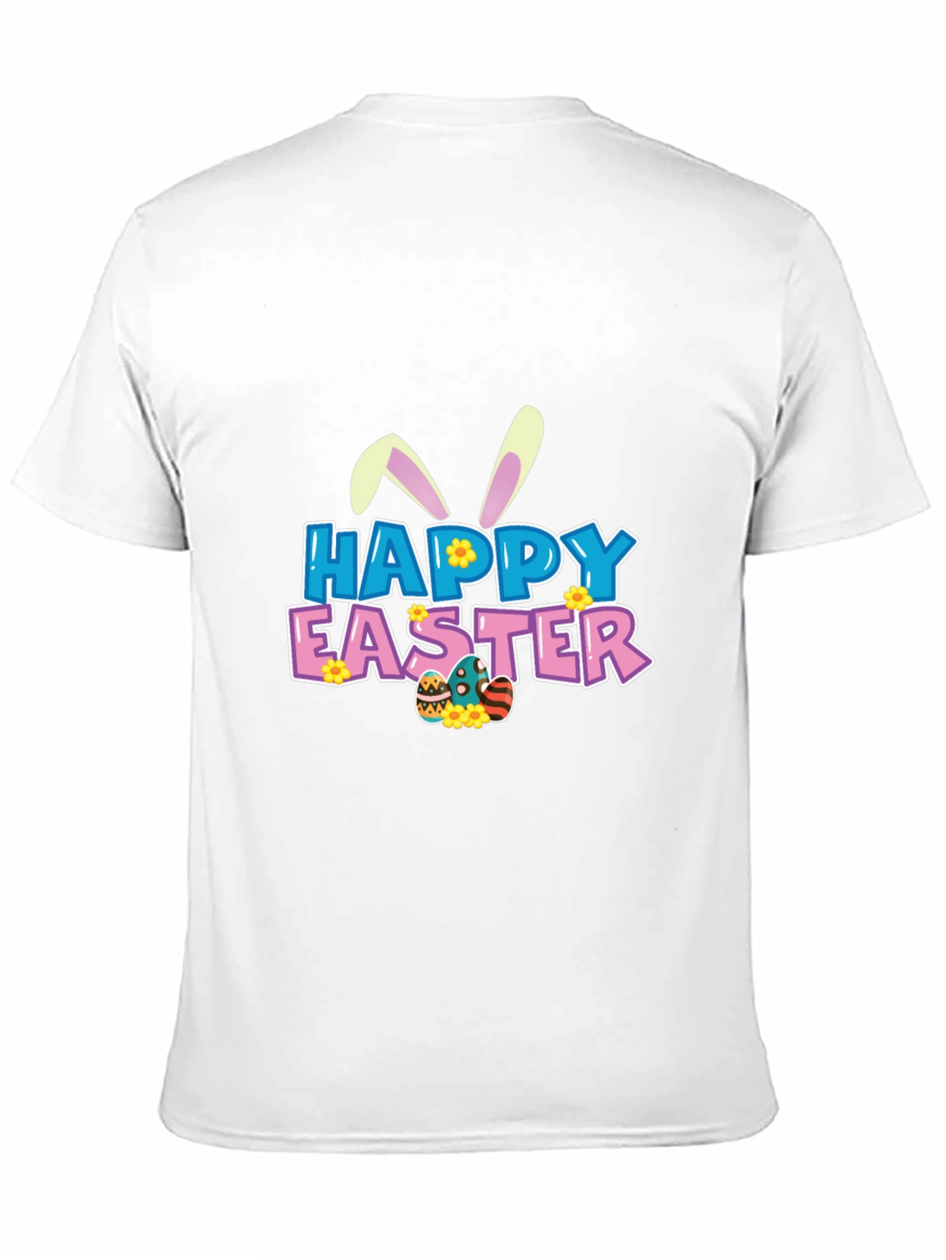 Happy Easter Graphic Tee - Fun Holiday Apparel