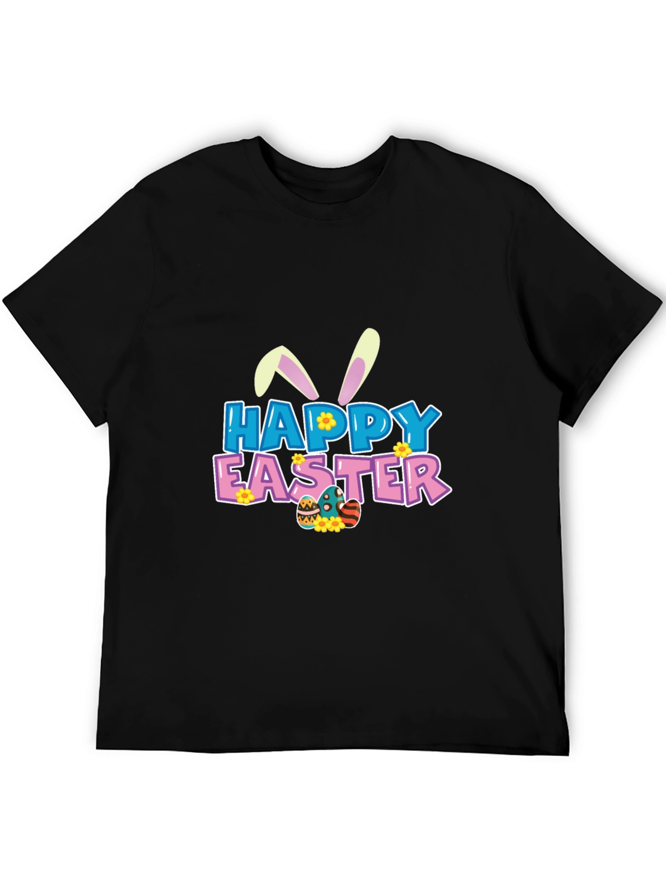 Happy Easter Graphic Tee - Fun Holiday Apparel