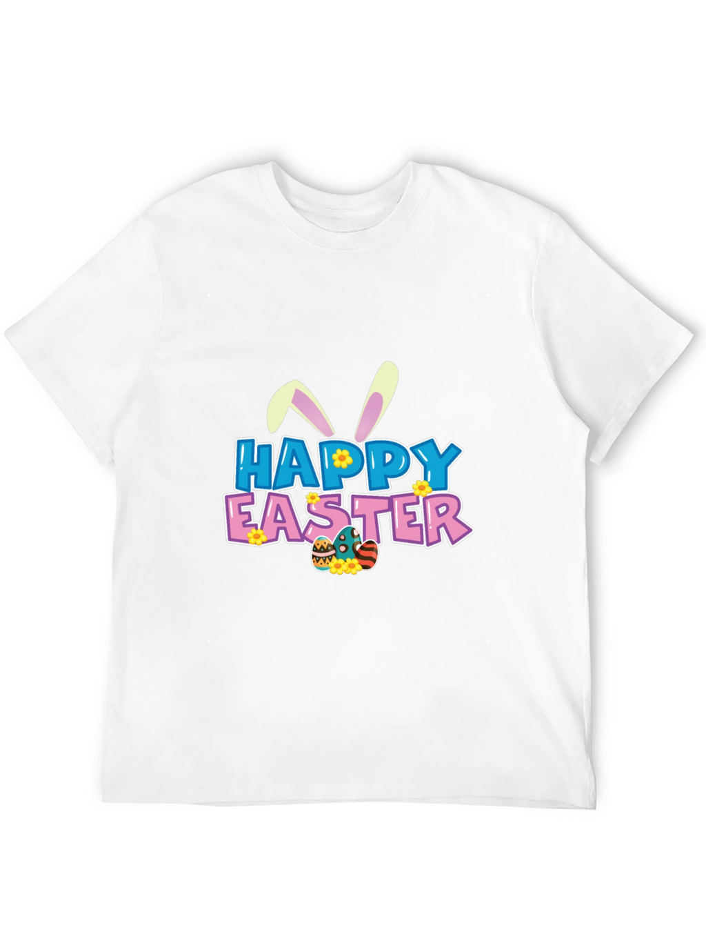 Happy Easter Graphic Tee - Fun Holiday Apparel