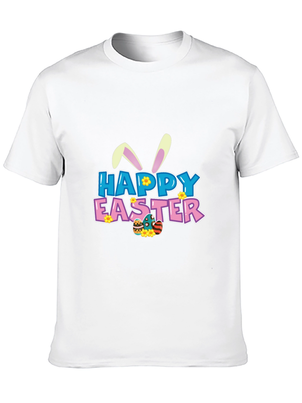 Happy Easter Graphic Tee - Fun Holiday Apparel