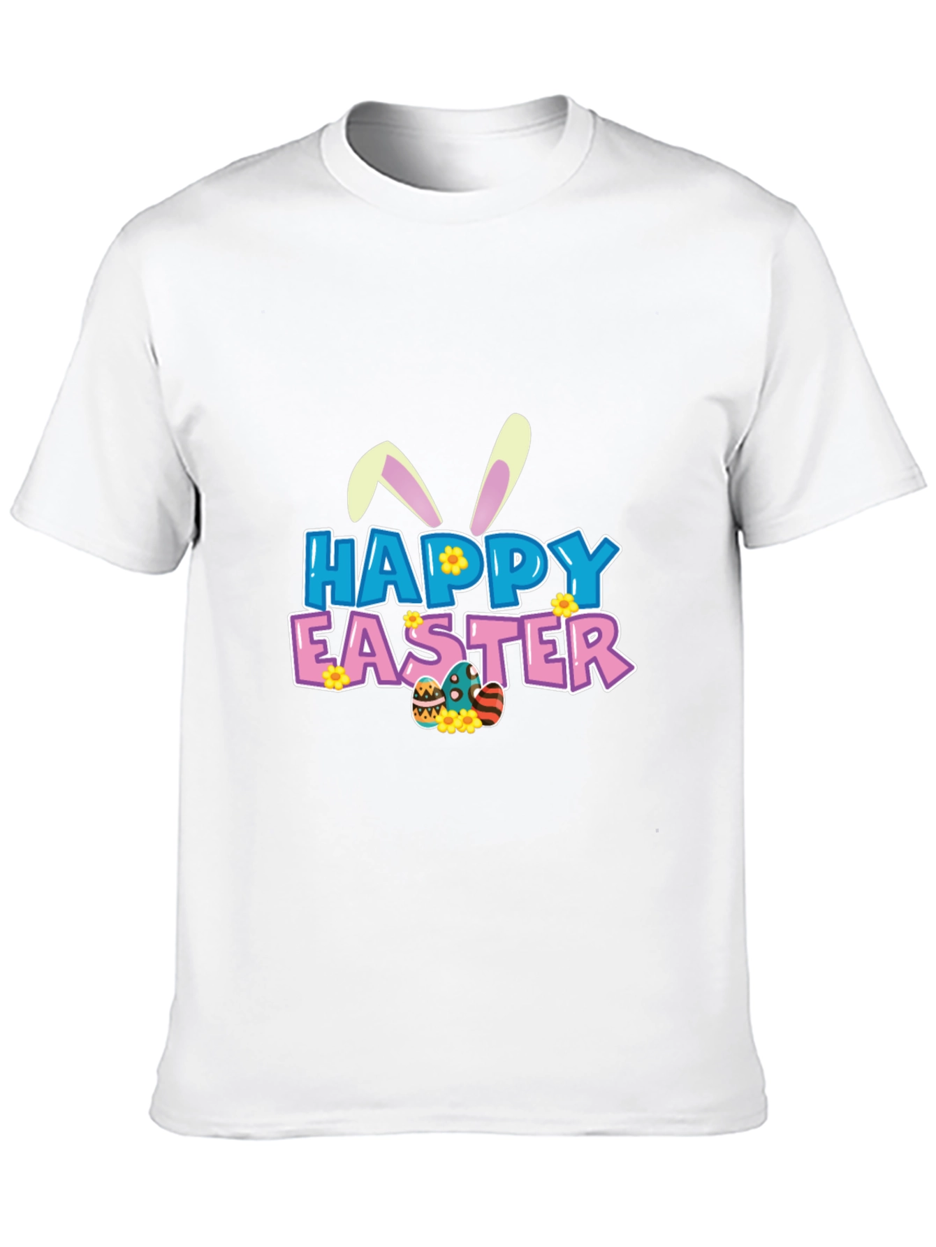 Happy Easter Graphic Tee - Fun Holiday Apparel