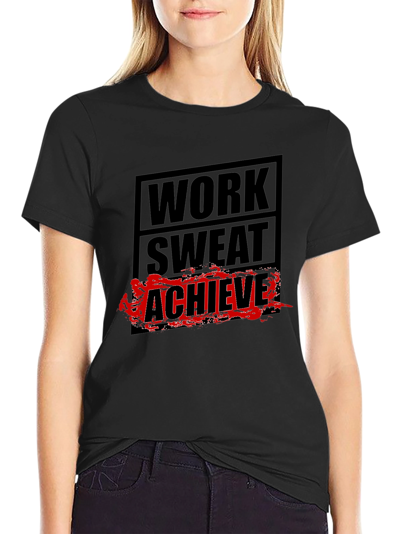 Work Sweat Achieve Graphic Tee