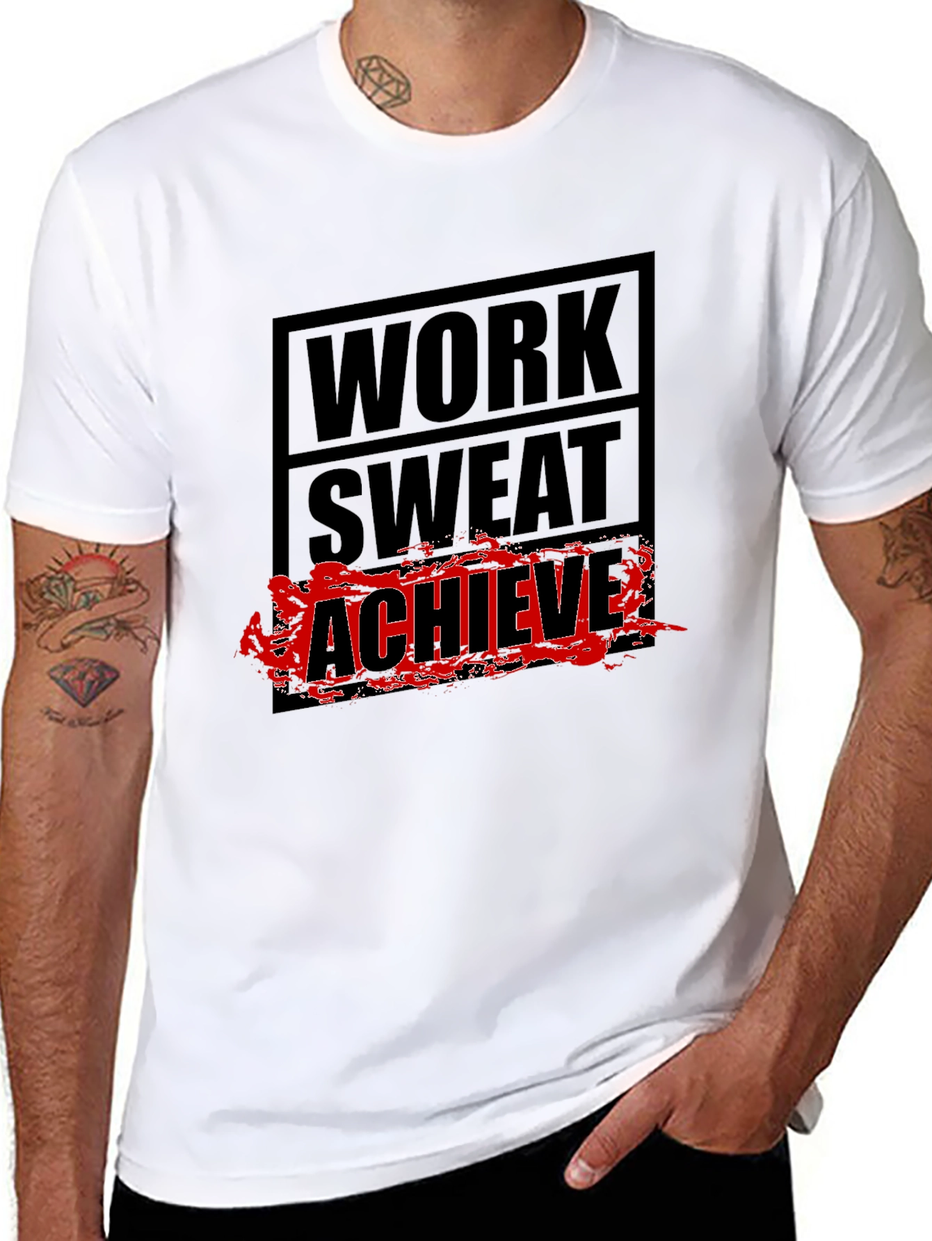 Work Sweat Achieve Graphic Tee