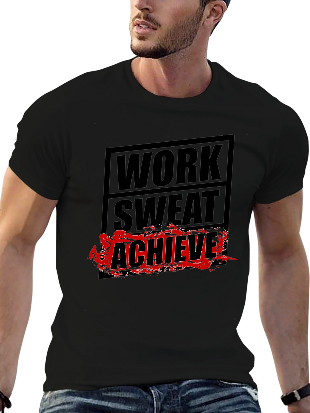 Work Sweat Achieve Graphic Tee