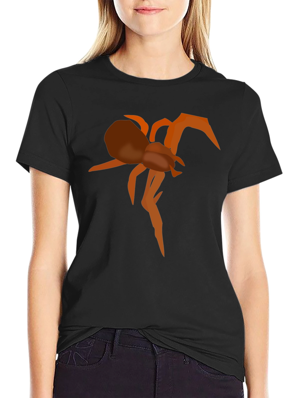 Spider Graphic Print T-Shirt