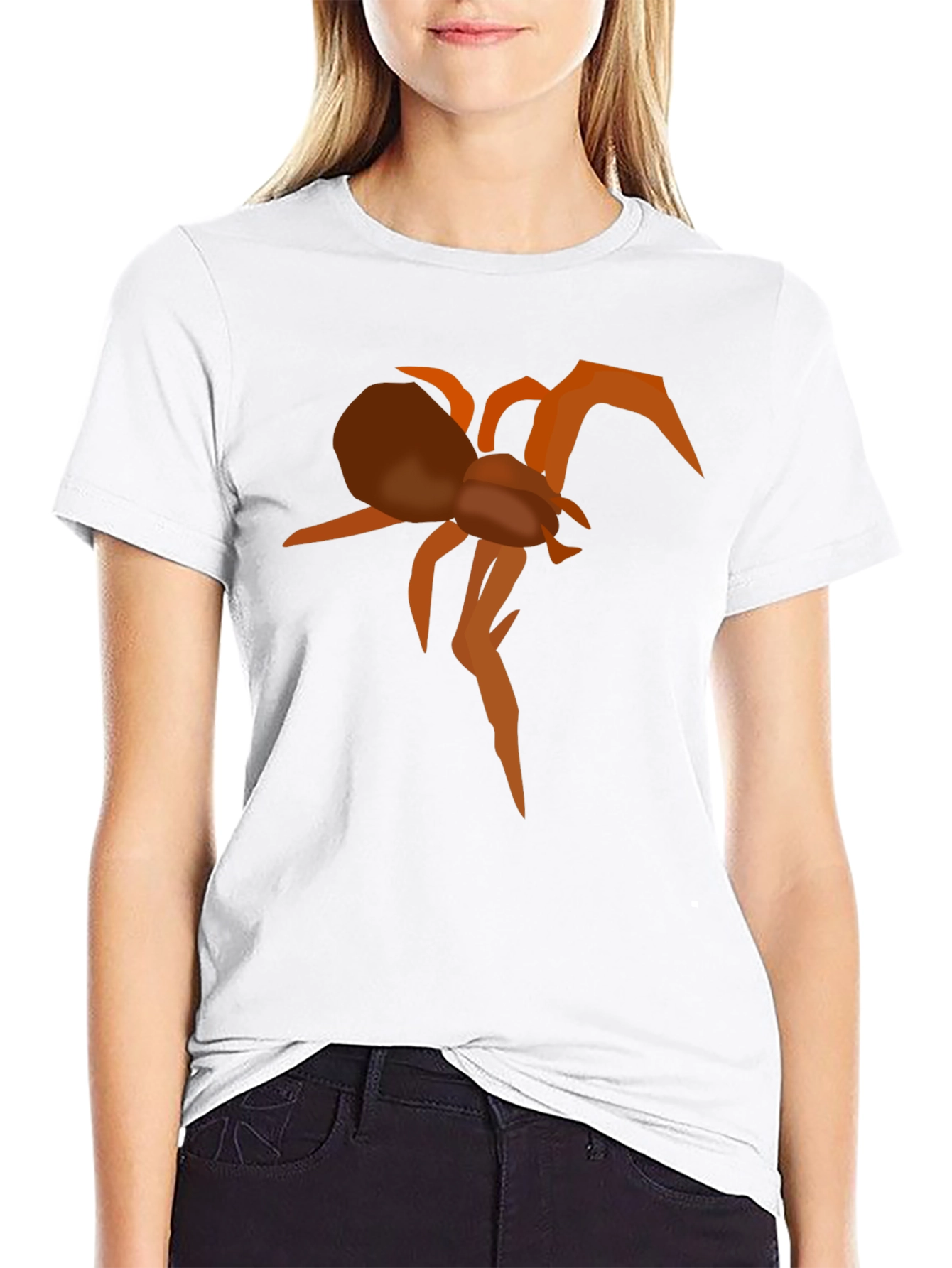 Spider Graphic Print T-Shirt
